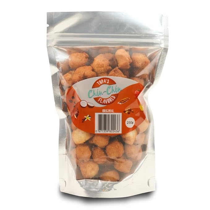 Topaz Chin Chin 250g Vanilla