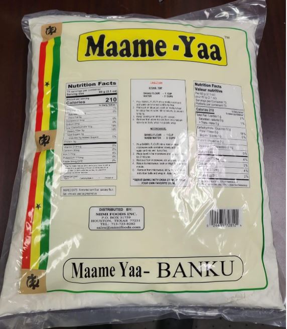 Maame Yaa Corn Flour (Maa-Yaa Banku Mix)