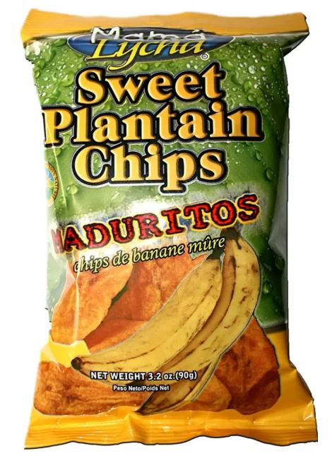 Mama Lycha Sweet Plantain Chips Maduritos 3oz